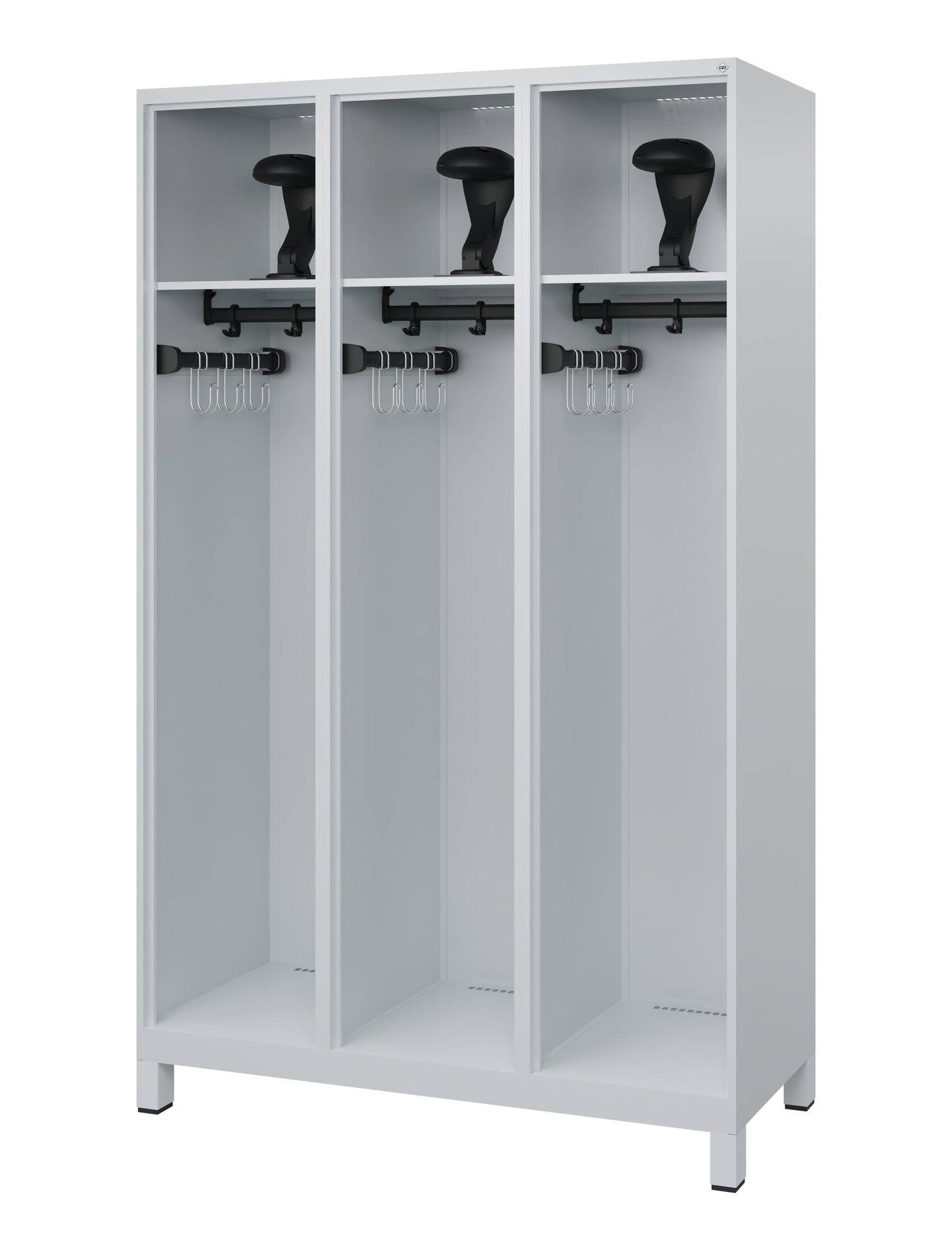 C+P Feuerwehrspind Expert, 4 Abteile, 1850x1200x50