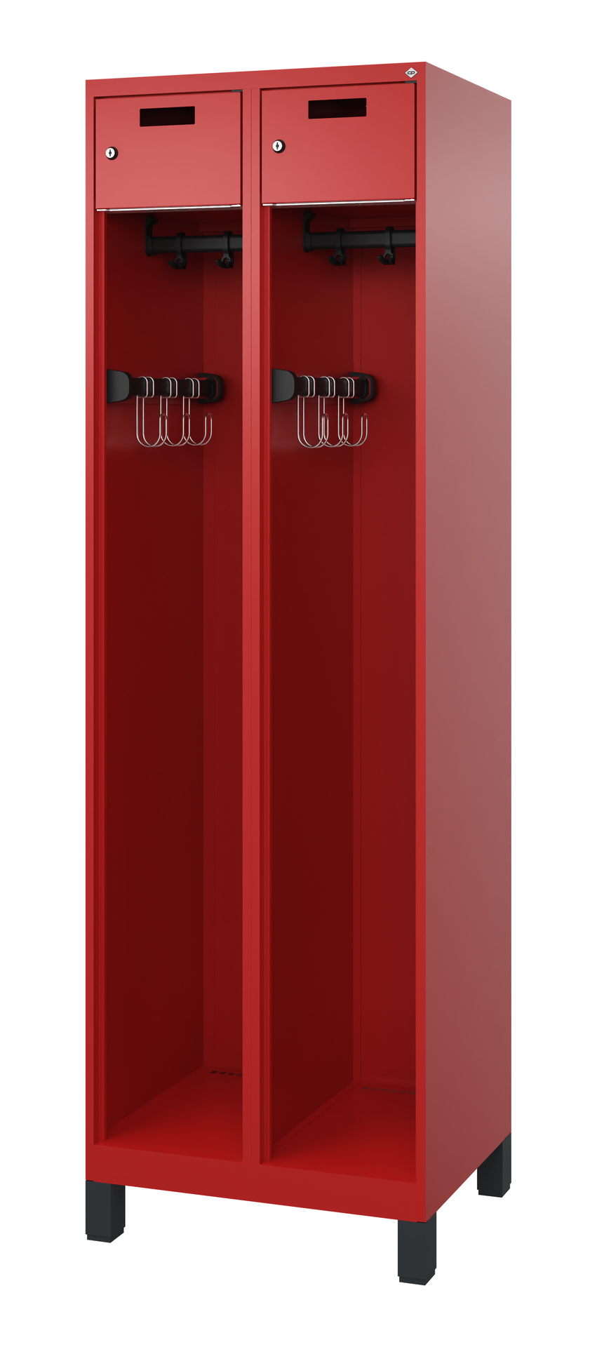 C+P Feuerwehrspind Praktus, 2 Abteile, 1850x600x50