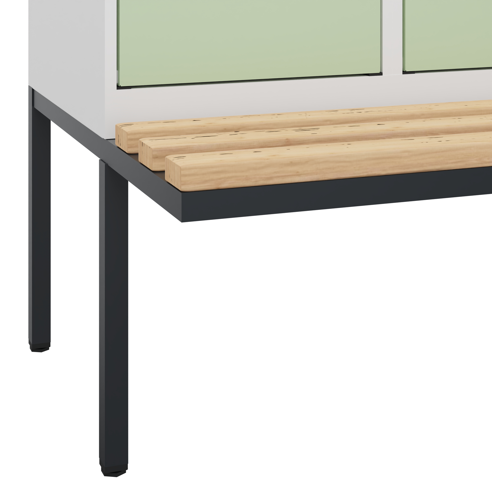 C+P Spind Evolo PLUS, Bank, 3 Abteile, 2120x1200x8