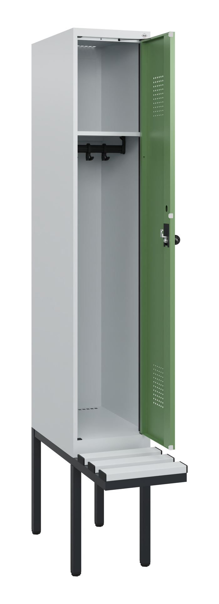 C+P Spind Evolo PLUS, Bank, 1 Abteil, 1950x300x815