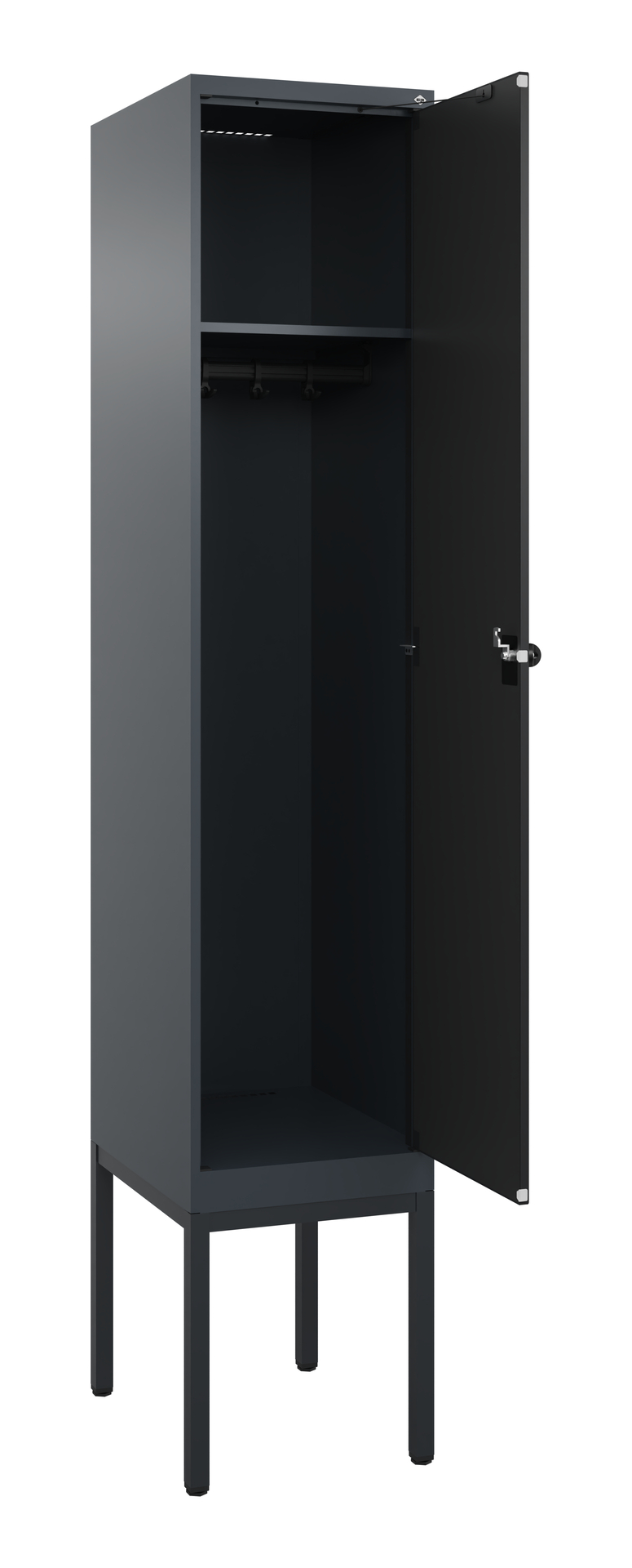 C+P Spind Evolo PLUS, Gestell, 1 Abteil, 2120x400x500mm