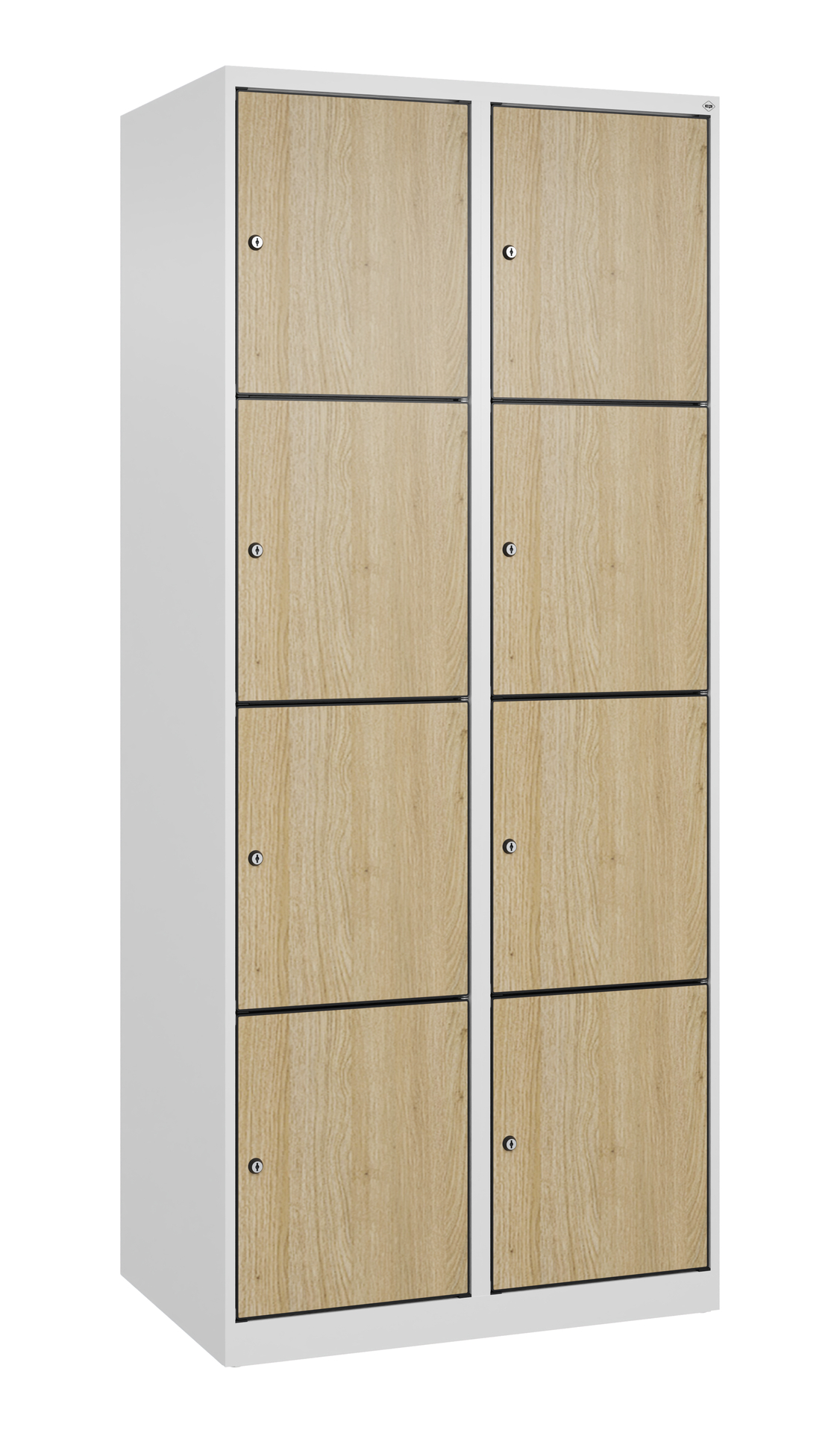 C+P Schlie�fachschrank Evolo PLUS, 8 F�cher, 1850x800x500mm